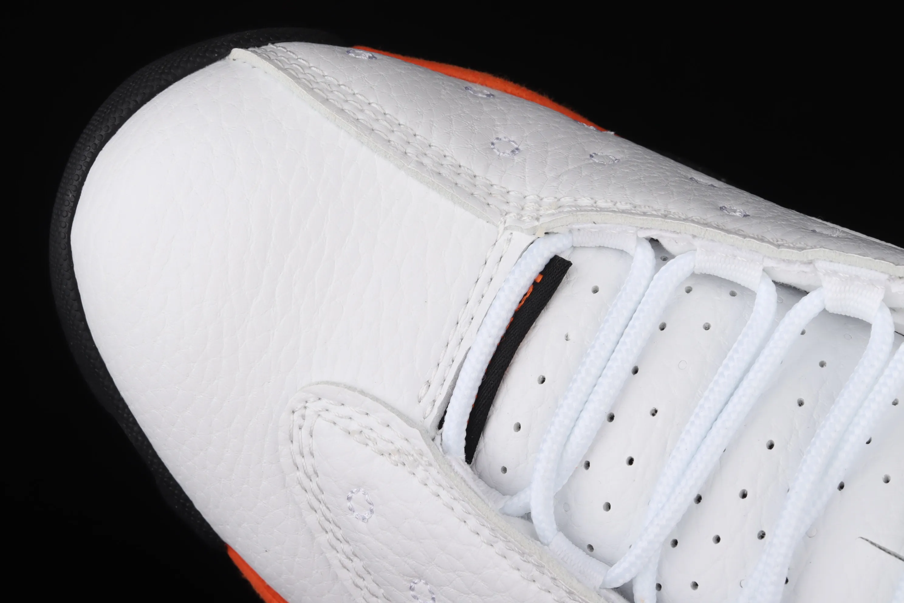 All categories Air Jordan Jordan series basketball shoes Air Jordan 13 G version Air Jordan 13 Retro AJ13 white orange 414571-108